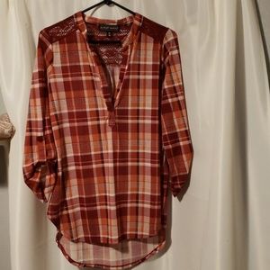 Flannel top